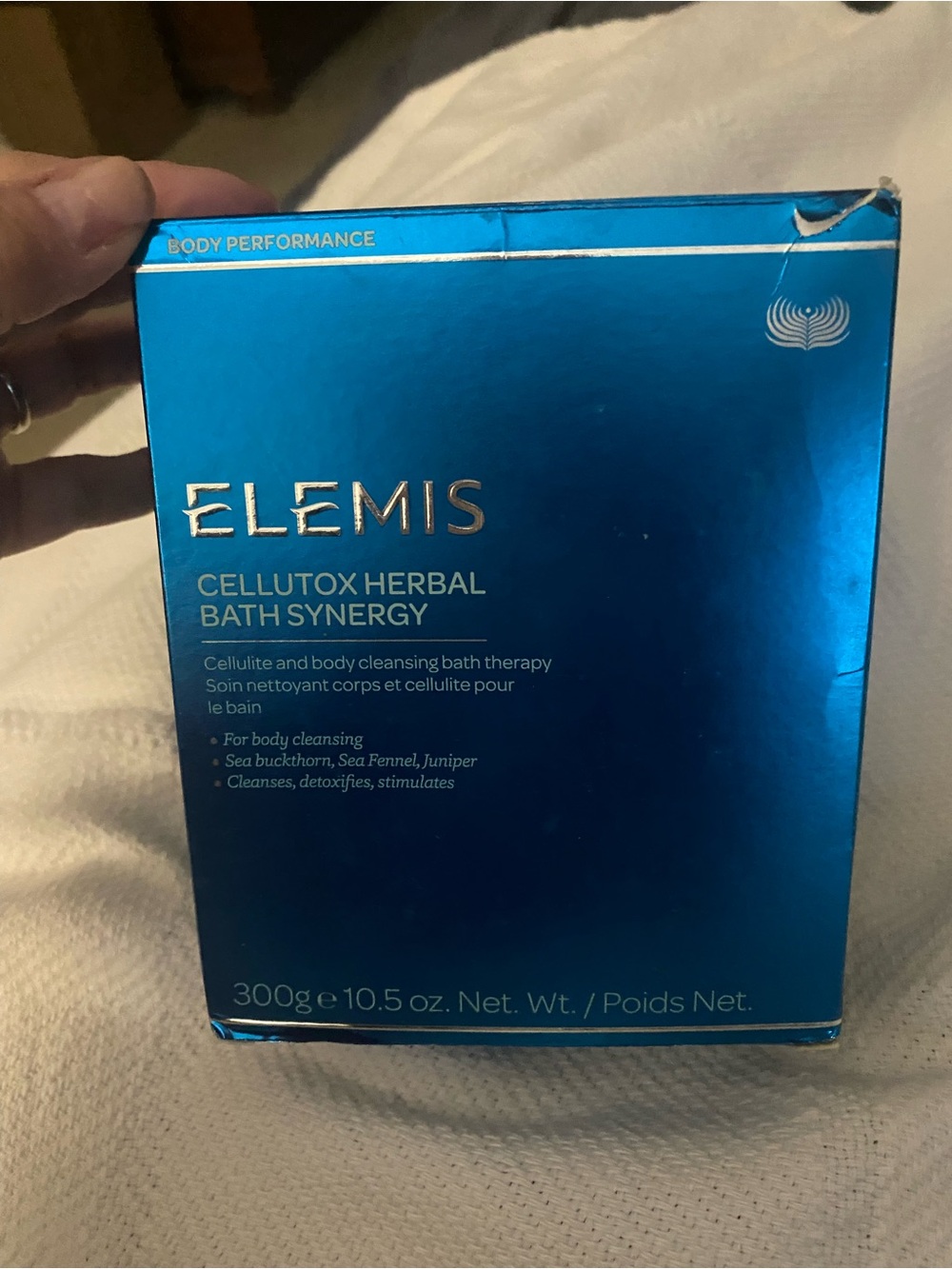 ELEMIS Cellutox Herbal Bath Synergy - Blue Metallic Box